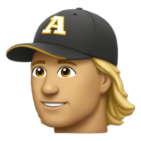 coach hat on team culture sticker