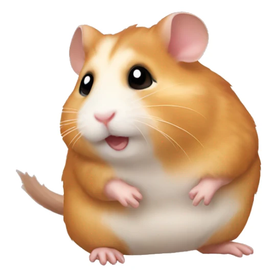 hamster i am just a girl sticker