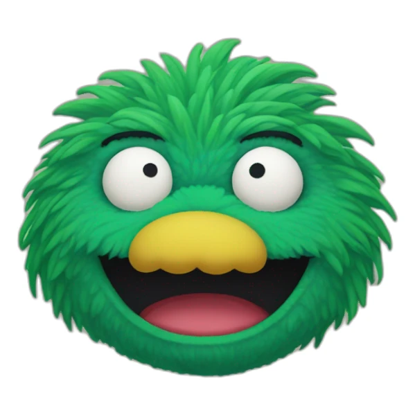 sesame street kappa yokai sticker