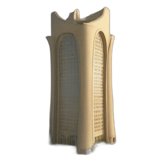 maiden towers in baku azerbaijan sticker