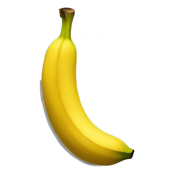 A banana that is duct taped to a wall sticker
