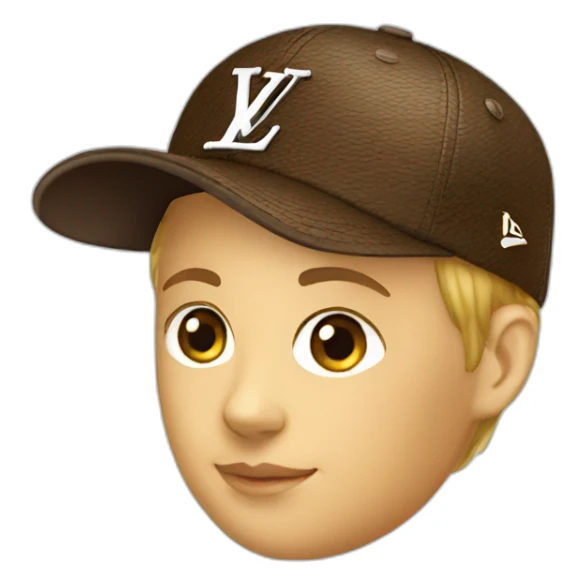 Louis Vuitton cap sticker