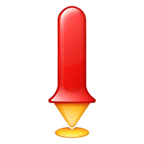 punto esclamativo rosso sticker