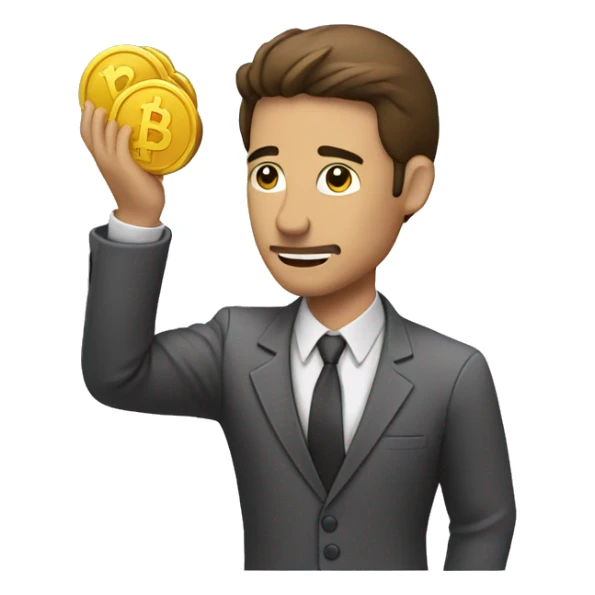 persona contando dinero y no tiene sticker