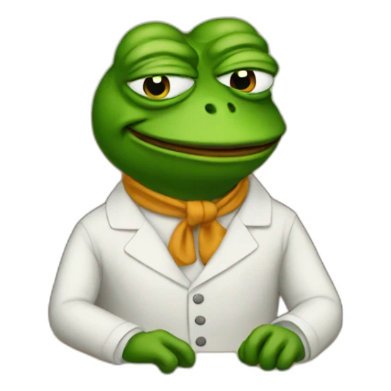 pepe business sticker