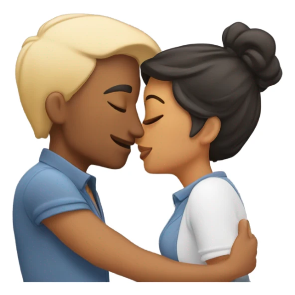 Big kiss to wife sticker