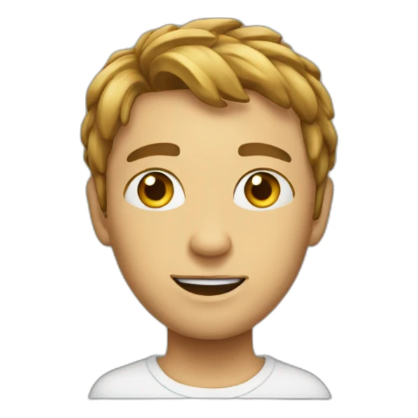 Emoji baisse les yeux sticker