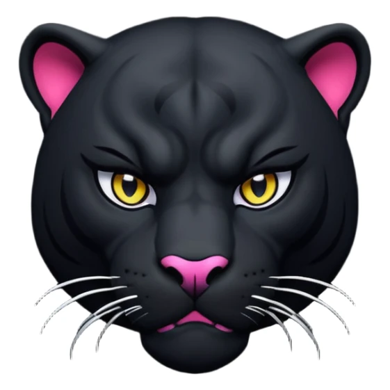 MrBeast ka mashhoor panther logobanao sticker