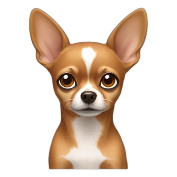 Medium Brown Chihuahu sticker