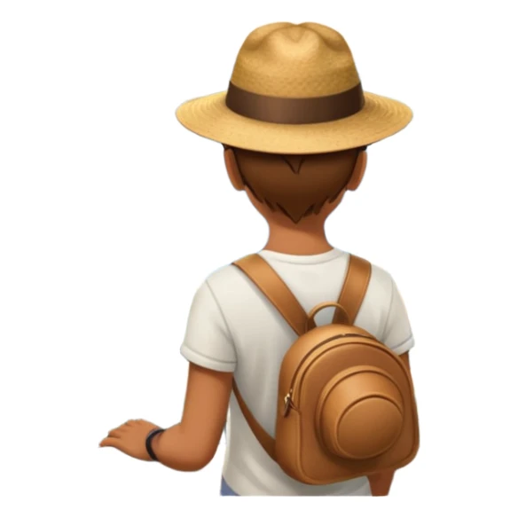 quelqu'un qui admire la vue depuis un point panoramique
 sticker