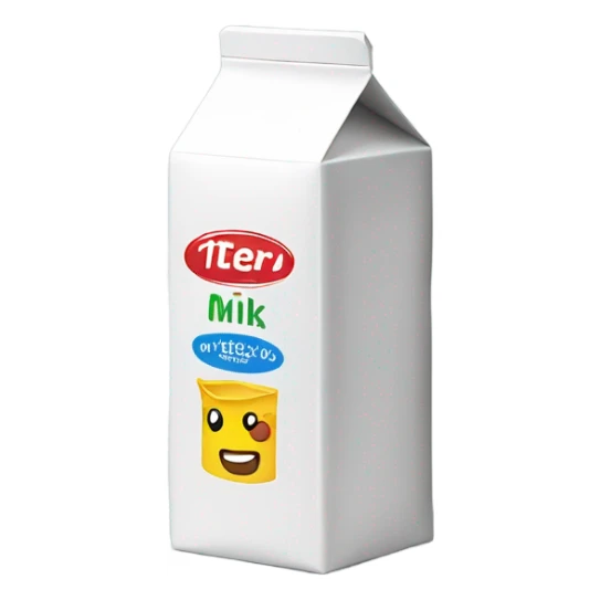Milk Carton  sticker