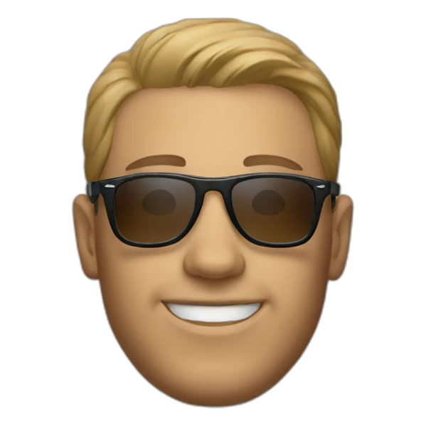 Man in ray ban sticker