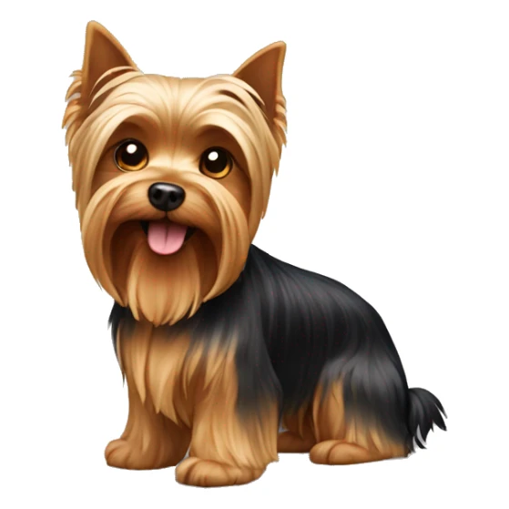 Yorkshire terrier dog sticker