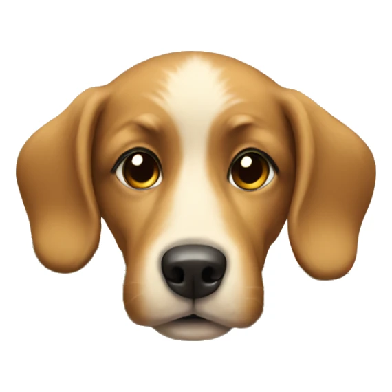 Christmas dog with a christmas hay sticker