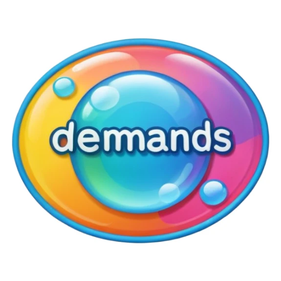 Create stickers with the words that demands attention, make them in a bubble-like shape, use any color palette that fits the best sticker