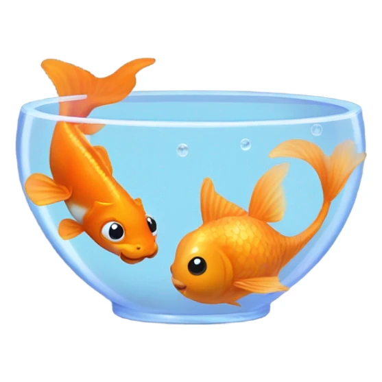 goldfish cat sticker