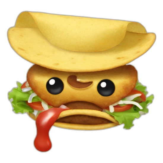 sabo mange un tacos sticker