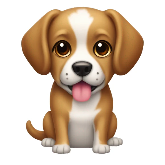 perrita cafecon las orejas paradas y perrita negra y una perrita cafe mas gordita sticker