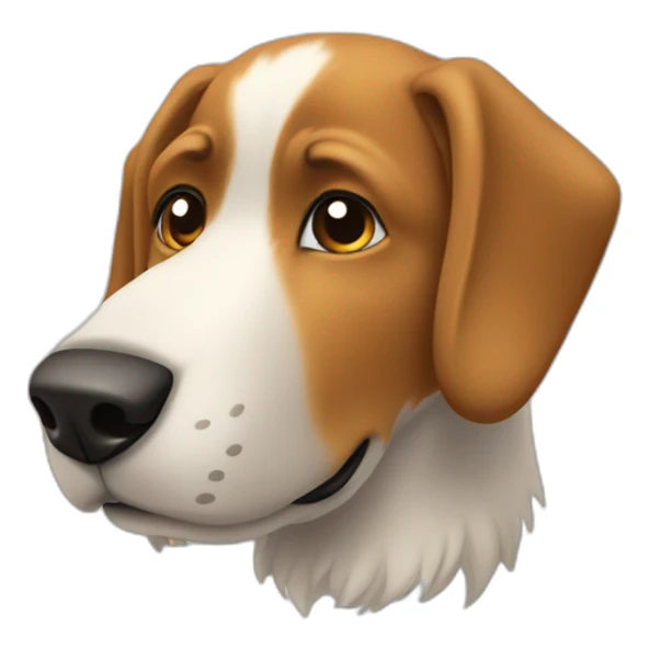 Dog un à montagne sticker