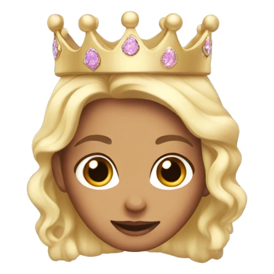 Ny to girls whit princess crown  sticker