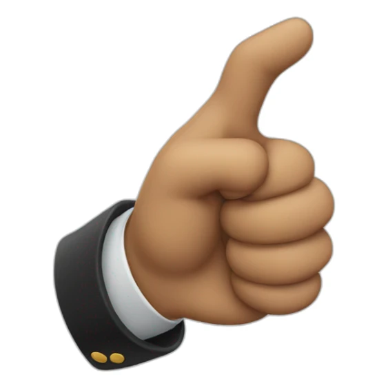 pointing itself  sticker