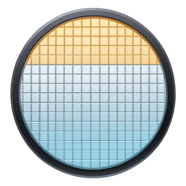 Semiconductor-manufactured wafers sticker