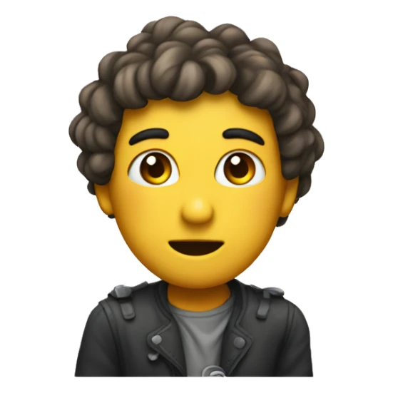 create an emoticon about love and mystery sticker