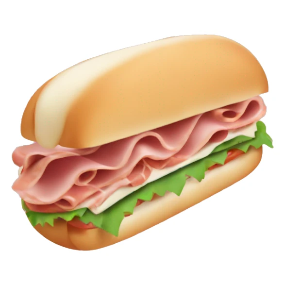 Big Italian Sandwich with mortadella  sticker