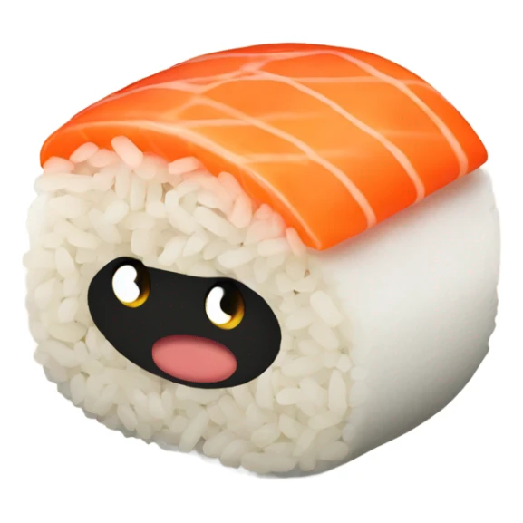 Fat piece of sushi sticker