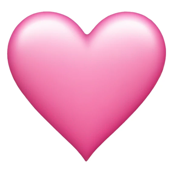 Pink heart sticker