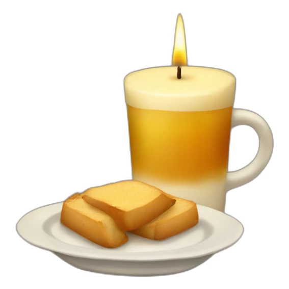 shabat candles a cup of vine and challa sticker