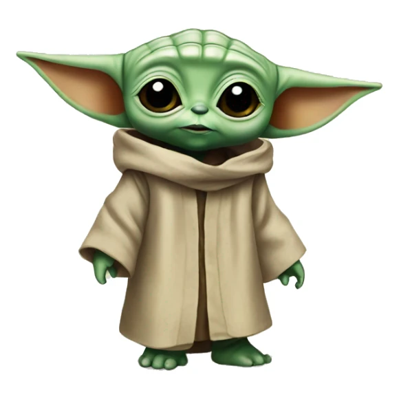 

BABY YODA DRESS PAINTING DESIGN sticker