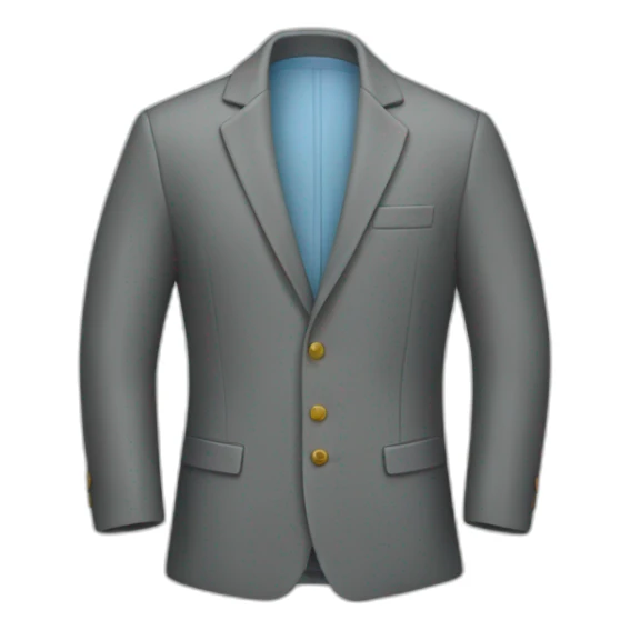 Jacket lapel without the rest of the jacket  sticker
