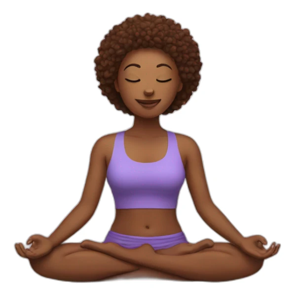 Yoga sticker
