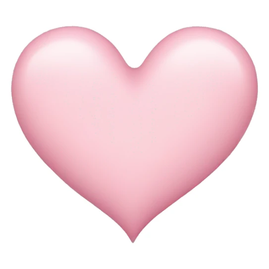 Pastel pink heart sticker