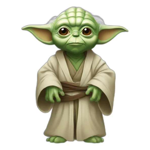 Yoda fait du rodéos  sticker