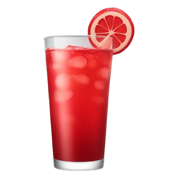 Red drink sticker