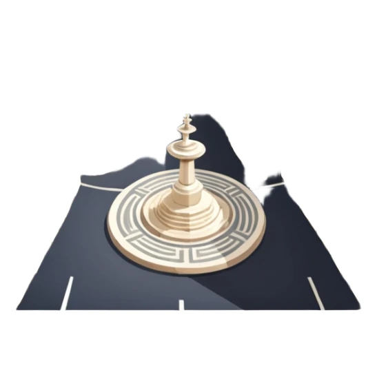 piazza di spagna with barcaccia view from up above
no square style no frame png style 
no squared only building sticker