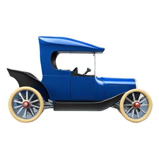 1879 Hot wheel vintage car in motion, dark blue  sticker
