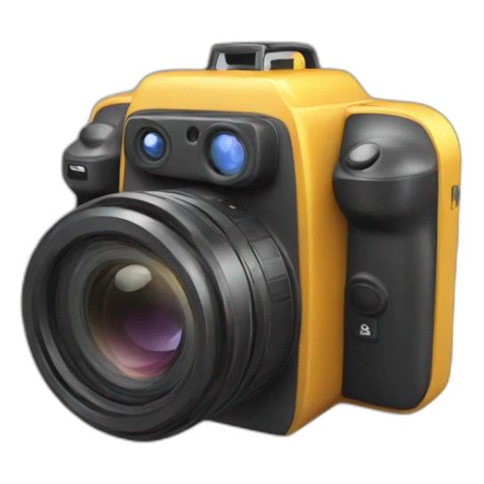 3D camera  sticker