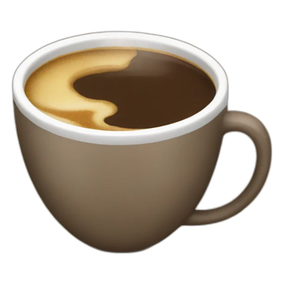 smigol drinking coffee sticker