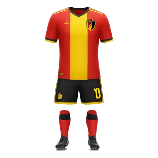 Belgium football jersey sticker