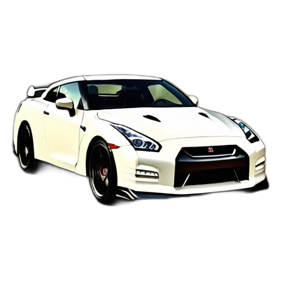 Driving down the hill at 152 mph in Nissan GTR should be r36 sticker