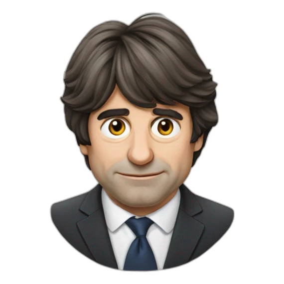 puigdemont perrea hasta abajo sticker