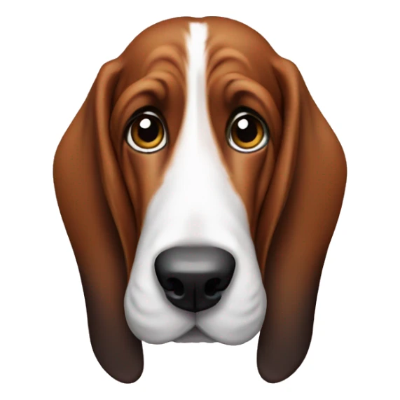 Party Basset hound sticker