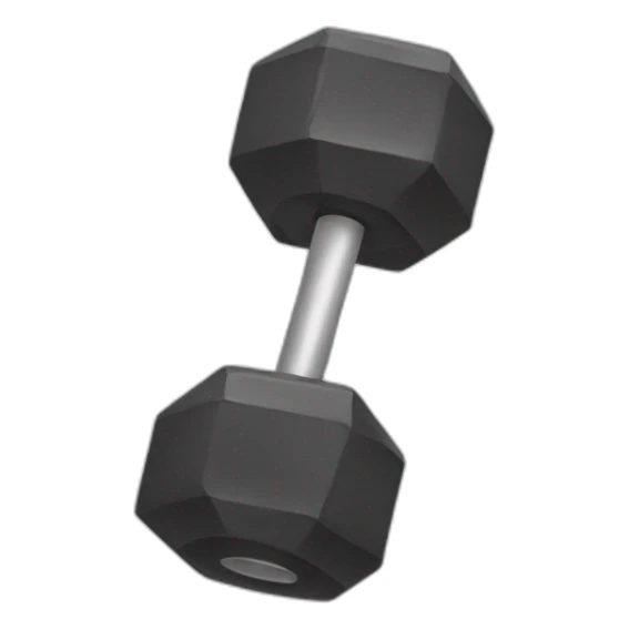 Dumbell sticker