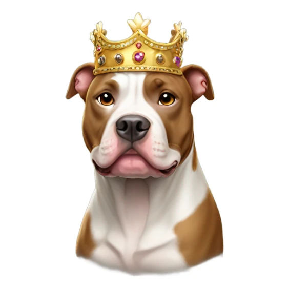 Queen pitbull  sticker