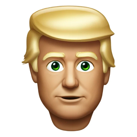 Real Donald Trump sticker