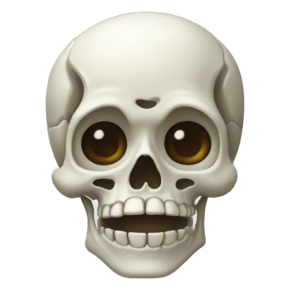 Skeleton sticker