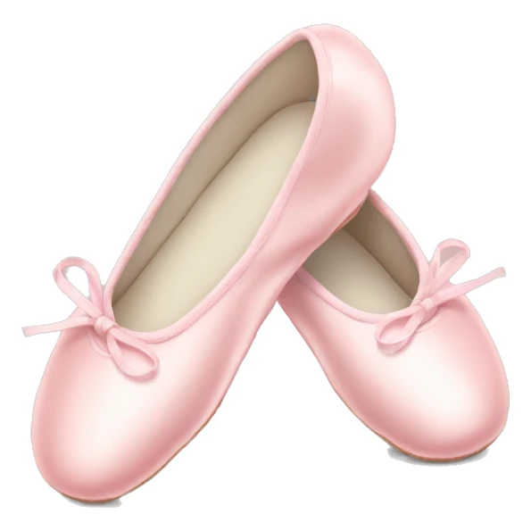 pastel pink ballet shoes sticker